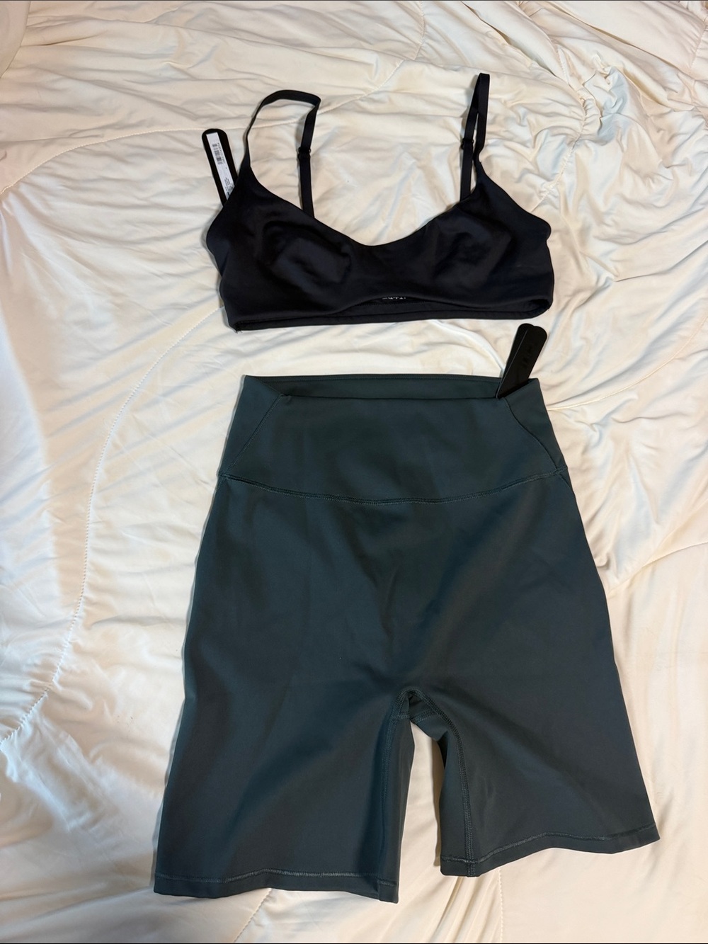 Nike skims set, top Medium bottom Small